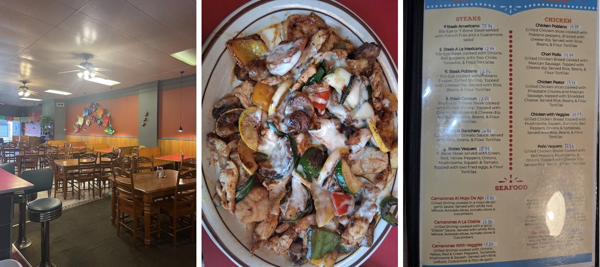 La Victoria Mexican Restaurant Menu